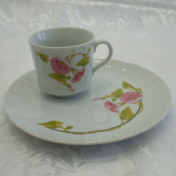 Vintage Toscany Collection Morning Glory 2 Pc Tea - Picture 1 of 6